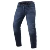 Jeans Uomo Revit Micah TF Blu Scuro Slavato L30 Extra Accorciato