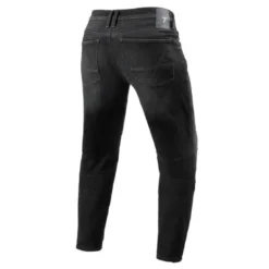 Jeans Uomo Revit Moto 2 Tf Grigio Scuro Slavato L34 Standard