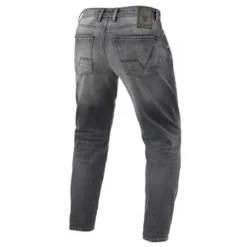 Jeans Uomo Revit Ortes TF Grigio Medio Slavato L30 Extra Accorciato