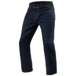 Jeans Uomo Revit Philly 3 Lf Blu Scuro Slavato L30 Extra Accorciato