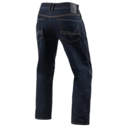 Jeans Uomo Revit Philly 3 Lf Blu Scuro Slavato L34 Standard