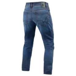 Jeans Uomo Revit Reed Sf Blu Medio Slavato L30 Extra Accorciato