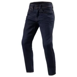 Jeans Uomo Revit Reed Sf Blu Scuro Slavato L30 Extra Accorciato