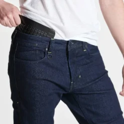 Jeans Uomo Spidi J&K Straight Evo Blu Raw