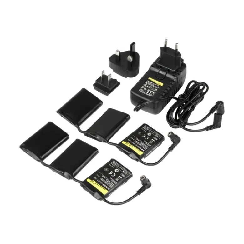 Kit batterie e caricatore Macna 12V 3A per Guanti e Calze riscaldati