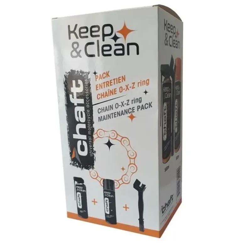 Kit Manutenzione Catena Chaft Keep & Clean Pack