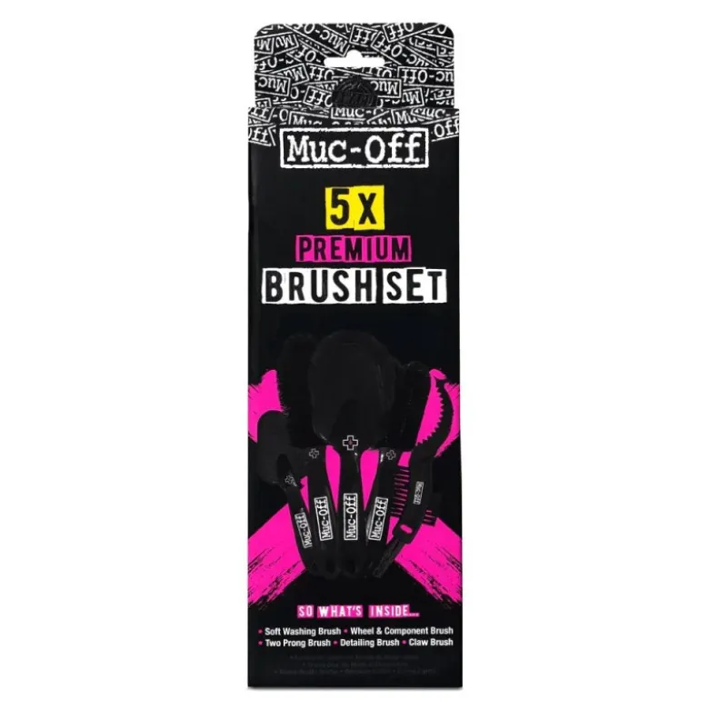Kit Premium 5 Pennelli Muc-Off