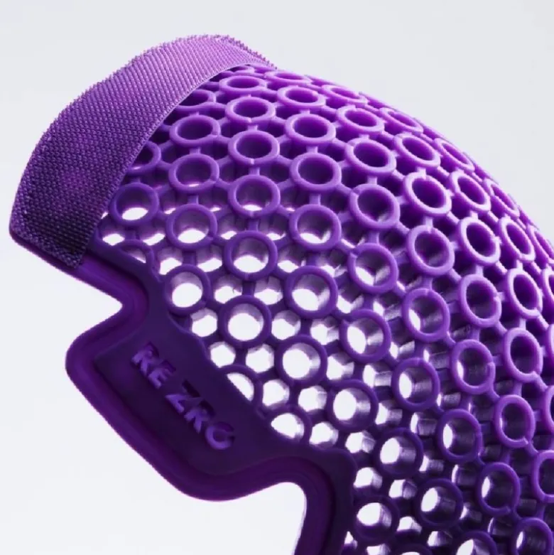 Kit Protezione Ginocchia/Gomiti Rebelhorn Rezro Mk1-C2-Ek1-V Velcro Livello 2 Viola