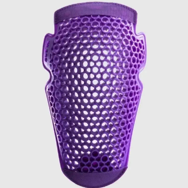 Kit Protezione Ginocchia/Gomiti Rebelhorn Rezro Mk1-C2-Ek1-V Velcro Livello 2 Viola