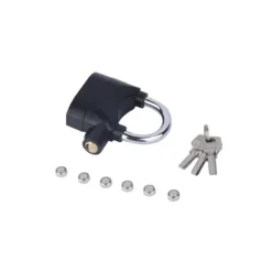 Lucchetto con Allarme SA-L 110db Nero
