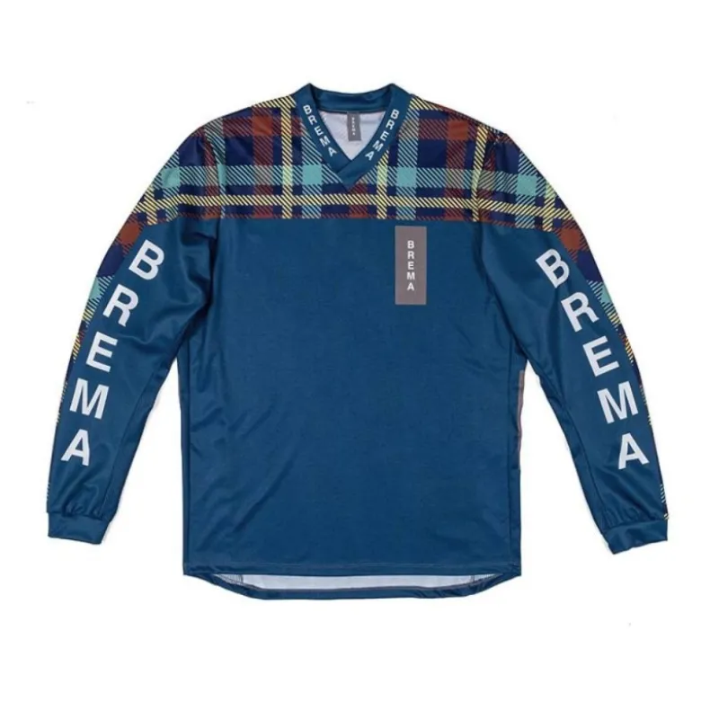 Maglia Brema Trofeo Checked SW Blu