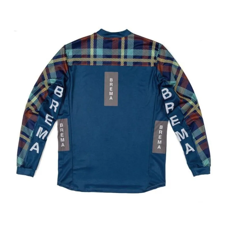 Maglia Brema Trofeo Checked SW Blu