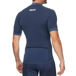 Maglia Da Ciclismo Tecnica Termica Unisex Sixs BKCL Clima Jersey Avio Blu