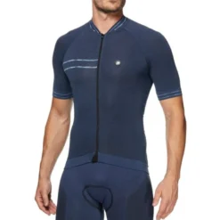 Maglia Da Ciclismo Tecnica Termica Unisex Sixs BKCL Clima Jersey Avio Blu