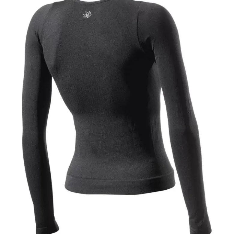Maglia Donna Intima Tecnica Termica Sixs F-TS2 All Black