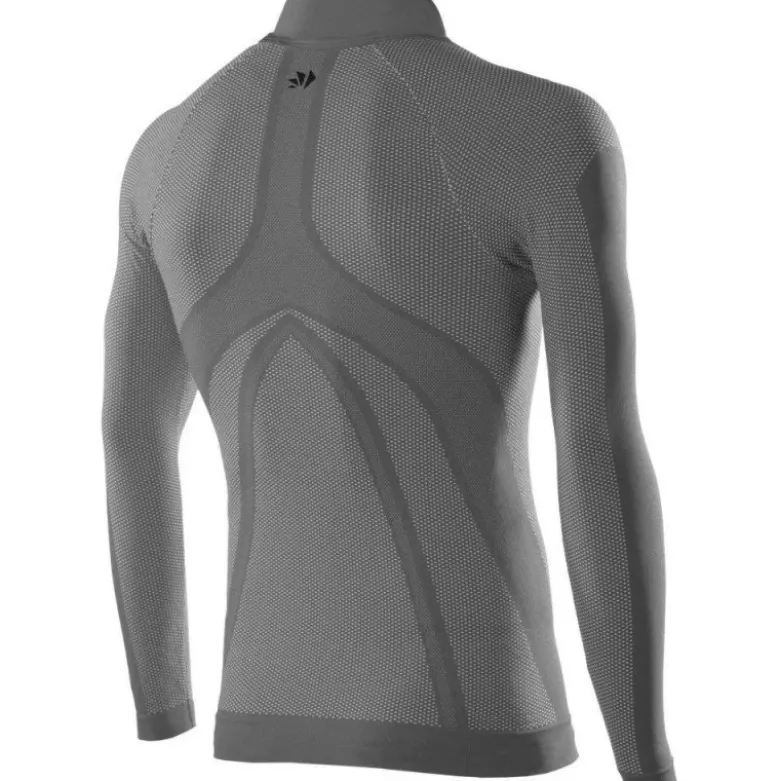 Maglia Intima Lupetto Tecnica Termica Unisex Sixs TS3 Grigio Scuro