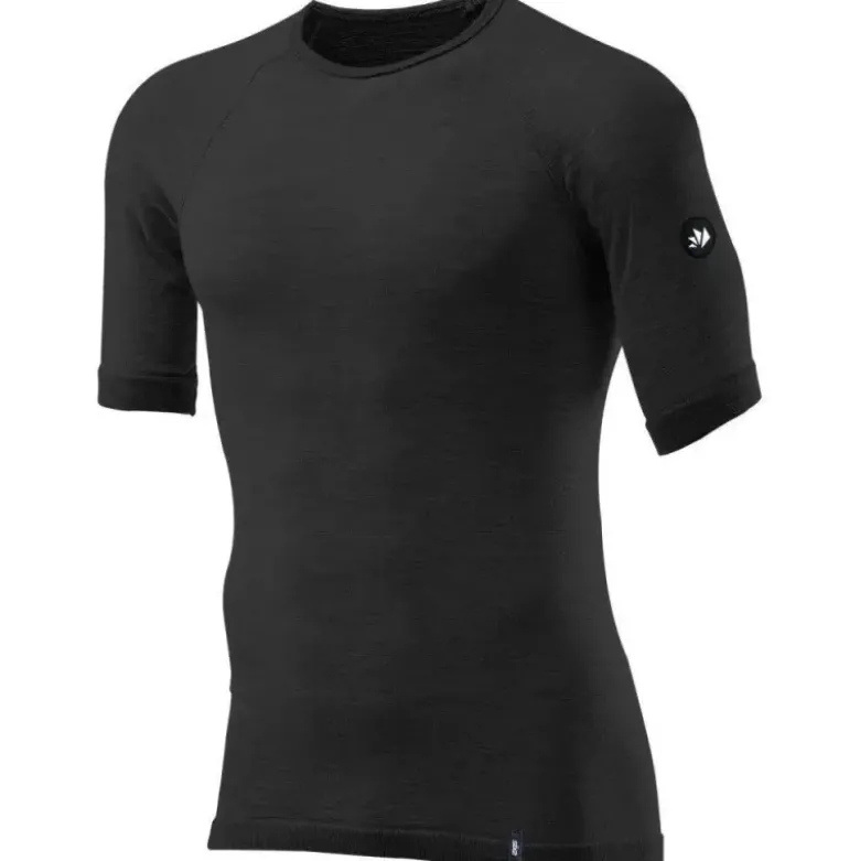 Maglia Intima Tecnica Termica Sixs TS1-MERINOS Wool Black