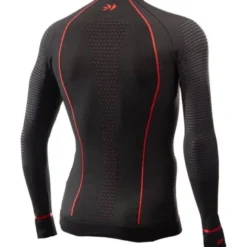 Maglia Intima Tecnica Termica Sixs TS2W-CU Nero Rosso