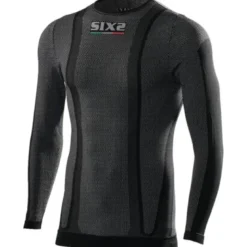 Maglia Intima Tecnica Termica Unisex Sixs TOS2 Nero Carbon