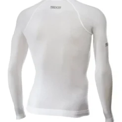 Maglia Intima Tecnica Termica Unisex Sixs TS2L-BT Breezy Touch Bianco Carbon