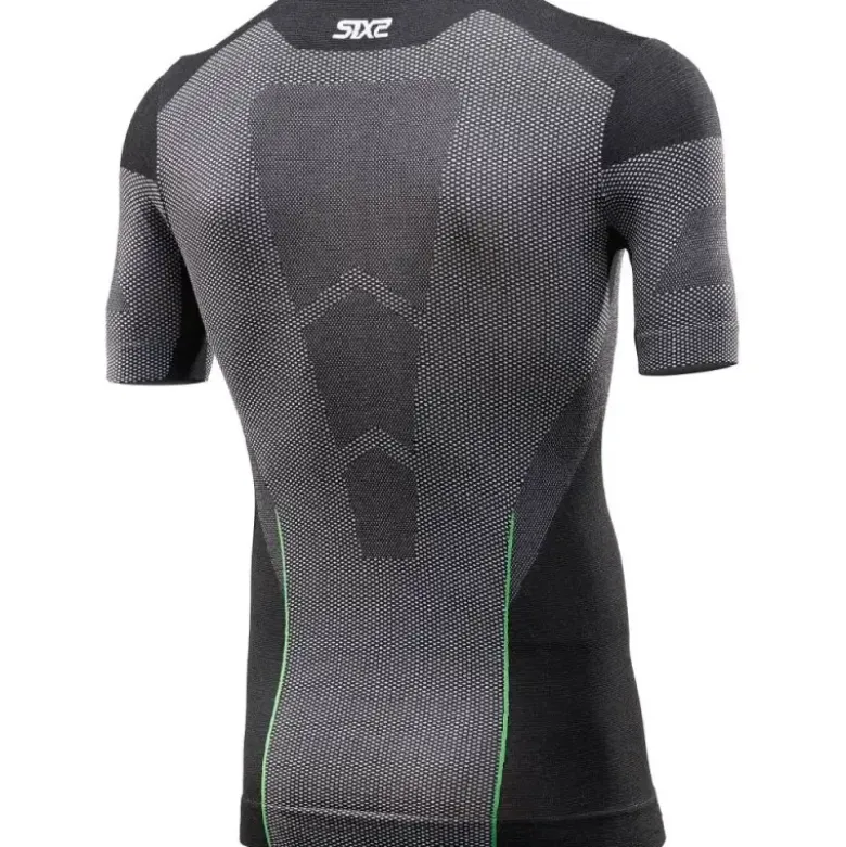Maglia Intima Tecnica Termica Unisex Sixs TS1L-BT-V2 Nero Carbon