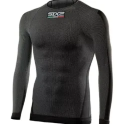Maglia Intima Tecnica Termica Unisex Sixs TS2 Nero Carbon
