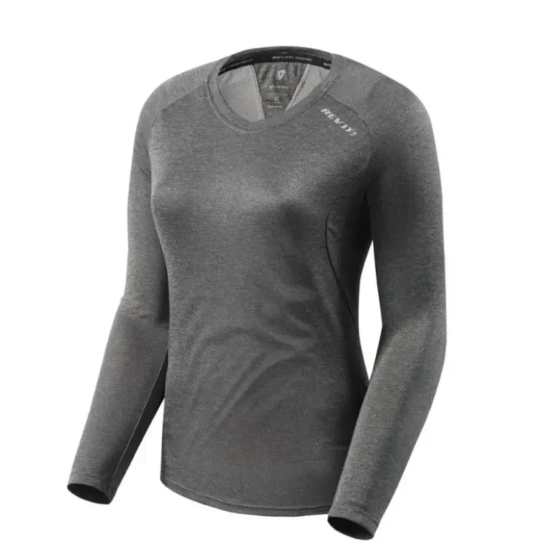 Maglia Shirt Revit Sky Ls Ladies Grigio Scuro