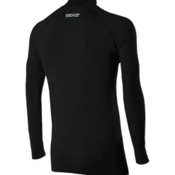 Maglia Tecnica Termica Lupetto Sixs TS3-MERINOS Wool Black