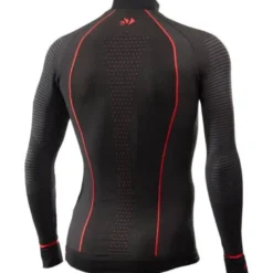 Maglia Tecnica Termica Lupetto Unisex Sixs TS3W-CU Nero Rosso