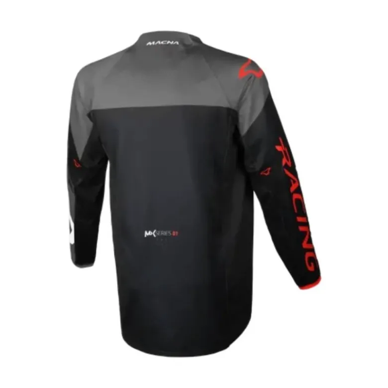 Maglia Unisex Fuoristrada Macna Backyard-1 Nero Grigio