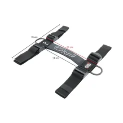 Maniglia Per Bauletto OJ Side Strap Nero