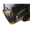 Mentoniera Maori Nero Oro Caberg Per Caschi Ghost