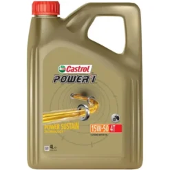 Olio Moto 4 Tempi Castrol Power 1 15W-50 4 Litri HUJ