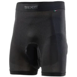 Pantaloncini Leggeri Intimi Con Imbottitura Protettiva Sixs BT-CC2L Nero Dark Grey