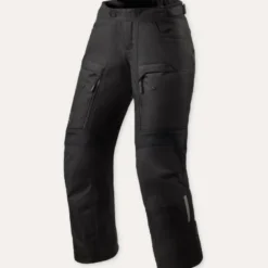 Pantalone Donna In Tessuto Revit Outback 5 H2O Nero Accorciato
