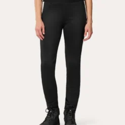Pantalone Donna In Tessuto Revit Talia Nero Bianco Allungato
