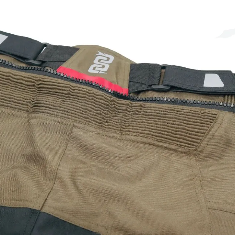 Pantalone in Tessuto OJ Escaper Verde Nero Rosso