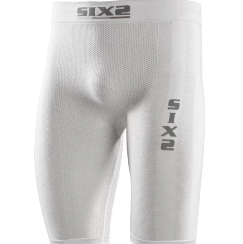 Pantaloni Ciclista Tecnico Unisex Sixs CC1 Short Intimo Bianco
