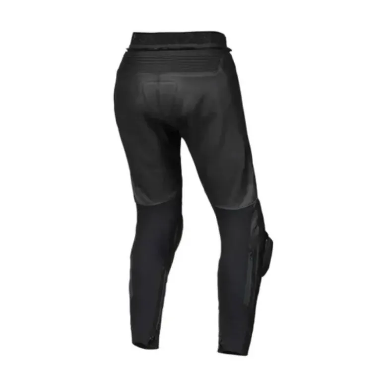 Pantaloni Donna In Pelle Macna Vario Nero Allungato