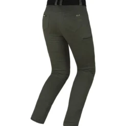 Pantaloni Donna in Tessuto Ls2 Router Verde Oliva