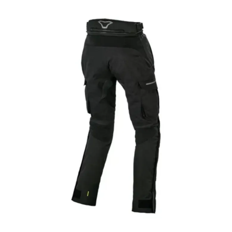 Pantaloni Donna In Tessuto Macna Novado Nero Accorciato