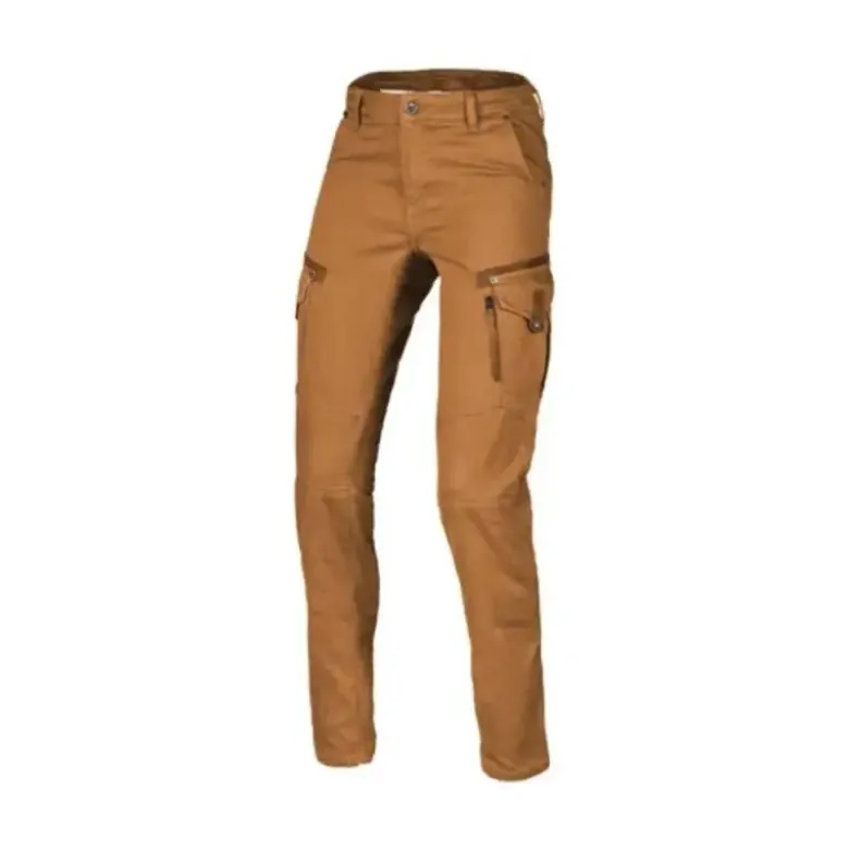 Pantaloni Donna In Tessuto Macna Takar Marrone Chiaro