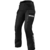 Pantaloni Donna In Tessuto Revit Sand 4 H2O Ladies Nero Accorciato