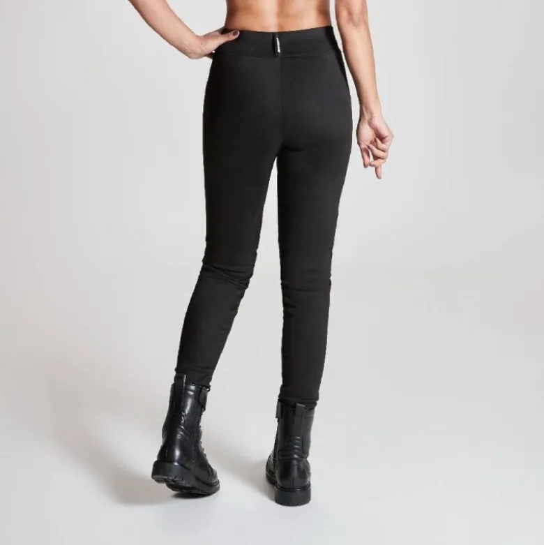 Pantaloni Donna in Tessuto Spidi Moto Leggings Nero
