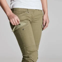 Pantaloni Donna in Tessuto Spidi Pathfinder Cargo Lady Militare