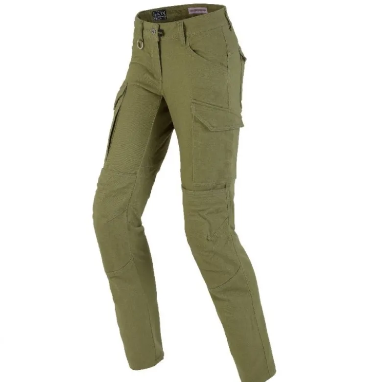 Pantaloni Donna in Tessuto Spidi Pathfinder Cargo Lady Militare