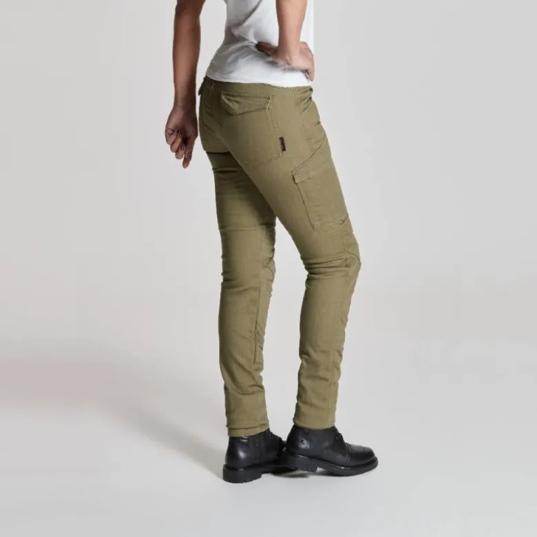 Pantaloni Donna in Tessuto Spidi Pathfinder Cargo Lady Militare