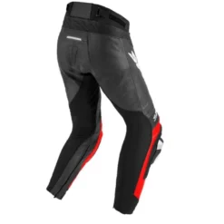 Pantaloni in Pelle Spidi Rr Pro 2 Nero/Rosso