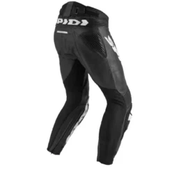 Pantaloni in Pelle Spidi Rr Pro Warrior Nero/Bianco