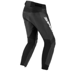 Pantaloni in Pelle Spidi Teker 2 Nero/Bianco